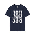 College Logo Unisex T-Shirt, JSU Tigers Tee, Jackson State University Shirt, School Spirit Apparel image 1