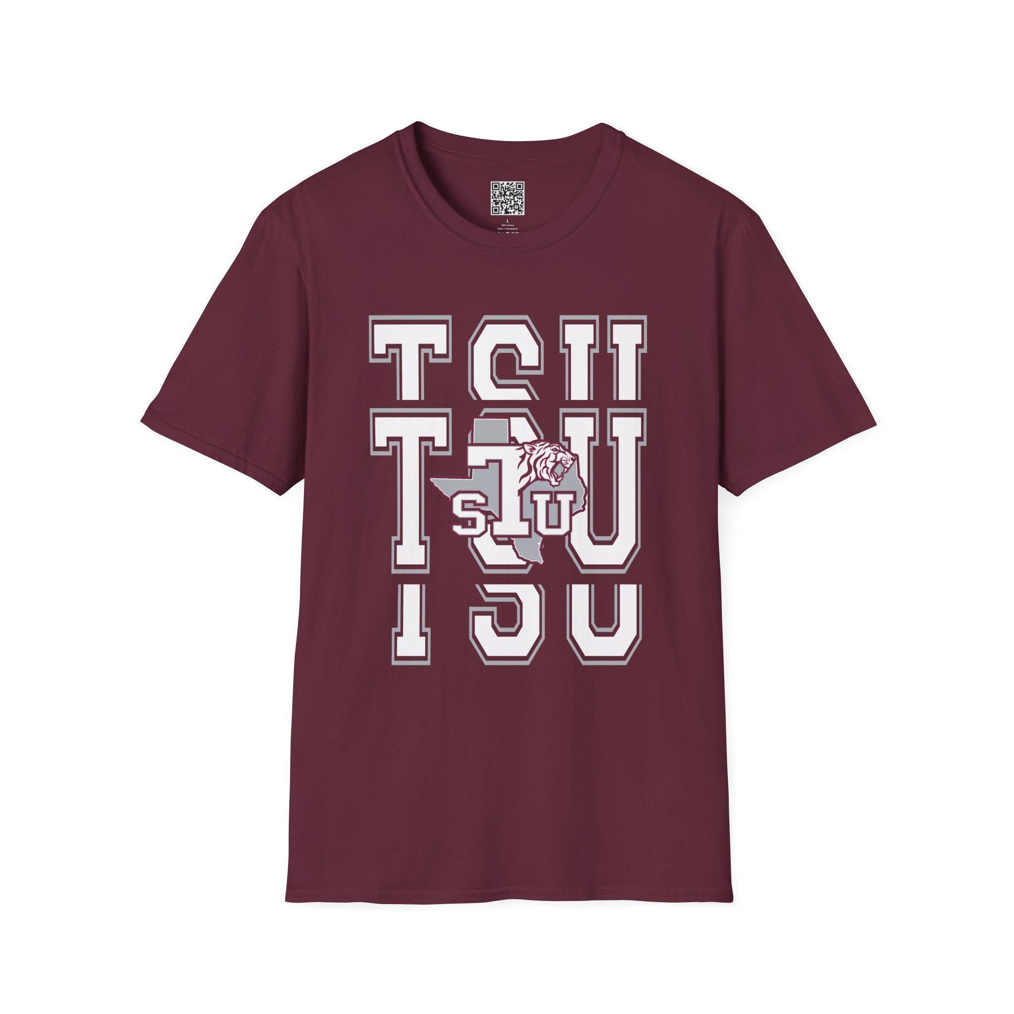 TSU Tigers Unisex T-Shirt - Texas Southern University, College Tee, School Spirit Apparel, TSU Fan Shirt, Team Pride Top image 1